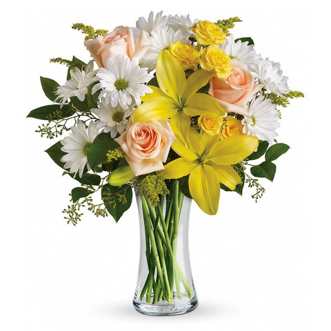 Daisies and Sunbeams Bouquet - Giving Blooms