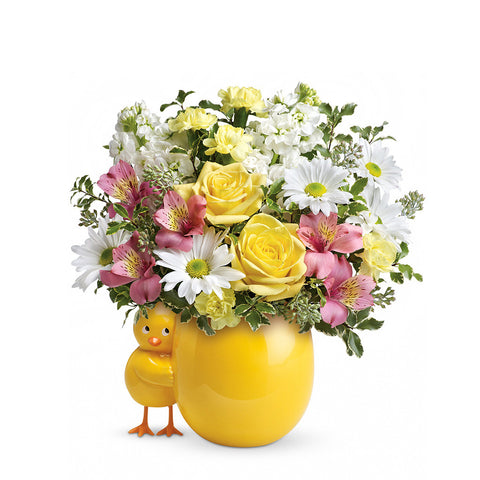 Sweet Peep Bouquet - Pink - Giving Blooms