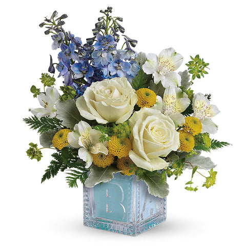 Bundle of Joy Bouquet - Blue