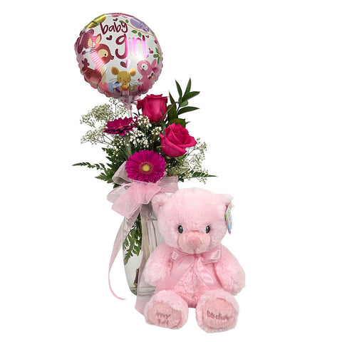 Baby's First Bouquet - Pink