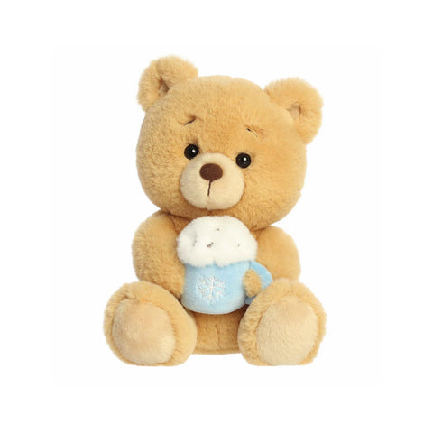 Plush - Holiday Barista Bear - Cinnamon Latte