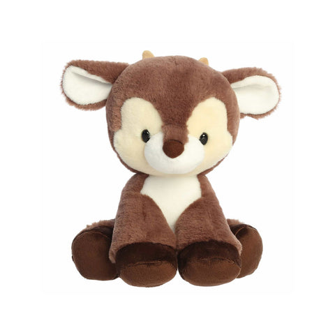 Plush - Holiday Dashing Reindeer 13" - Cocoa Brown