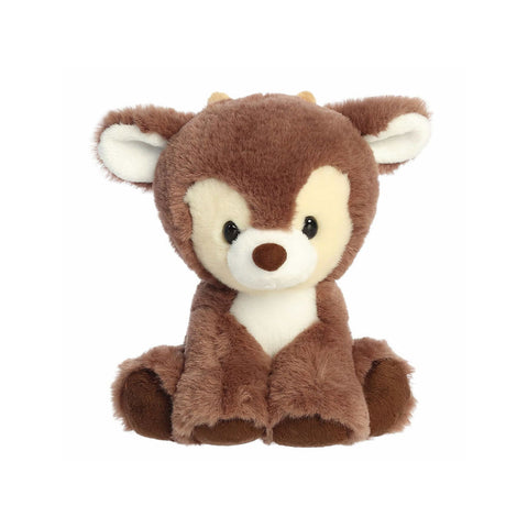 Plush - Holiday Dashing Reindeer 8" - Cocoa Brown