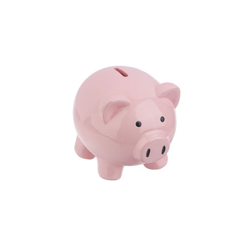 Gift - Money Bank - Pink Piggy 6"