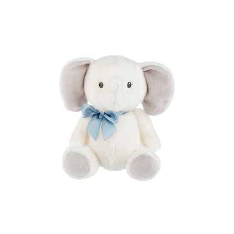 Plush - Lucky White Elephant - Blue 10"