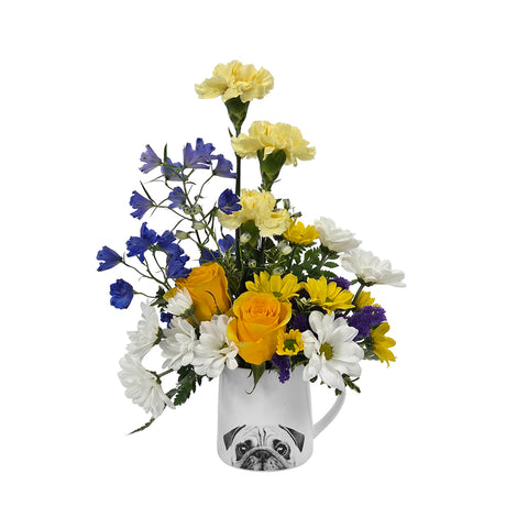 Pugs & Kisses Bouquet
