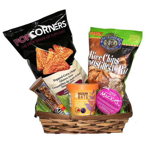 Sweet and Savoury Gift Basket - Giving Blooms