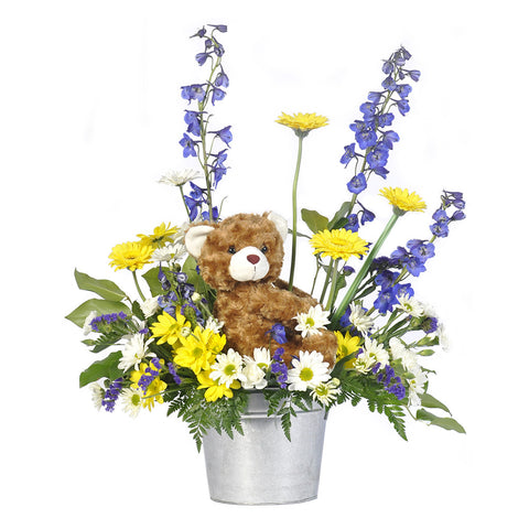 Teddy's Garden Bouquet - Giving Blooms