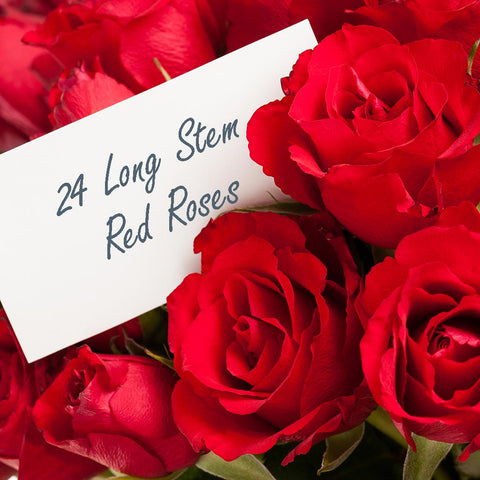 Wrapped Bouquet - Two Dozen Red Roses