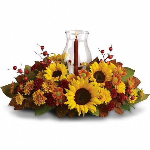 Sunflower Centerpiece - Giving Blooms