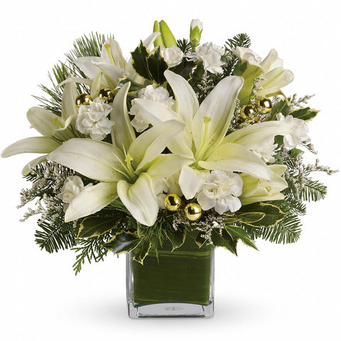 Diamonds and Icicles Bouquet - Giving Blooms