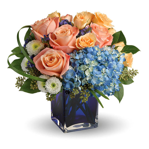 Modern Blush Bouquet - Giving Blooms